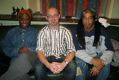 Photo of Corey Glover (l) & Dough Wimbish (r) og Living Colour