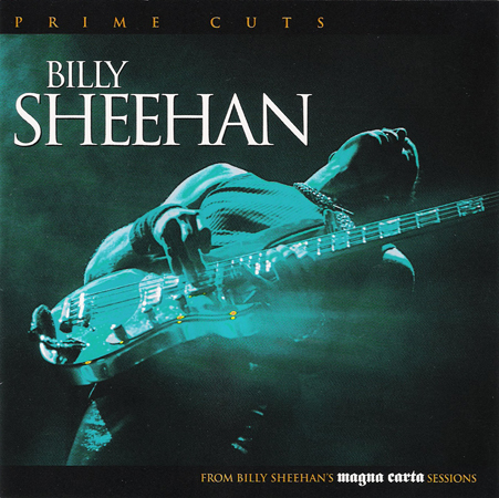 Photo of Live pic for Billy Sheehan album cover, Prime Cuts, released by Magna Carta Records, NYC, 2006.