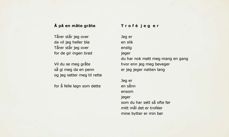 Photo of Ã… pÃ¥ en mÃ¥te grÃ¥te / T r o f Ã©  j e g  e r