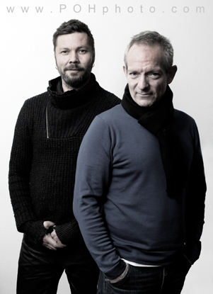 Photo of Petter Næss (with Stig Henrik Hoff)