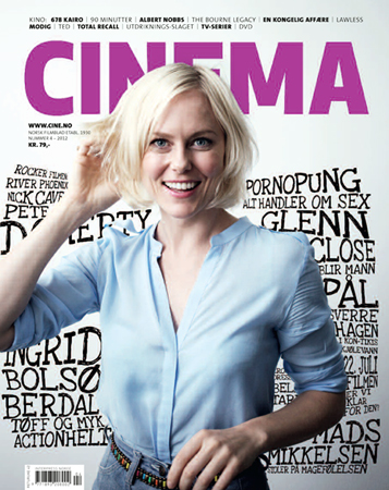 Photo of Front cover photo of Ingrid BolsÃ¸ Berdal - Cinema # 4 - 2012
